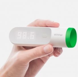 Withings Thermo voor het opnemen van je temperatuur.