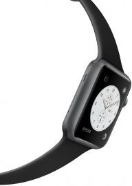 De microfoon van de Apple Watch.