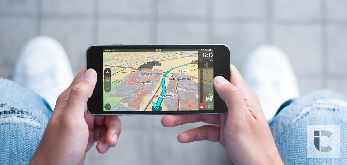 TomTom GO Mobile, foto door iCulture