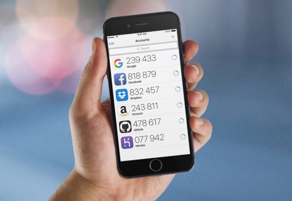 Tofu Authenticator voor de iPhone.