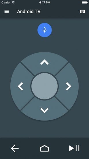 Android TV remote-app voor iOS
