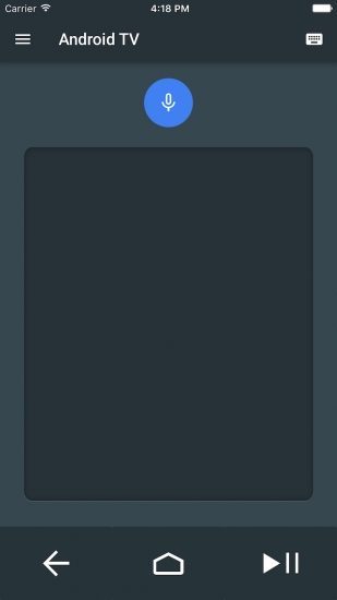 Android TV remote-app voor iOS