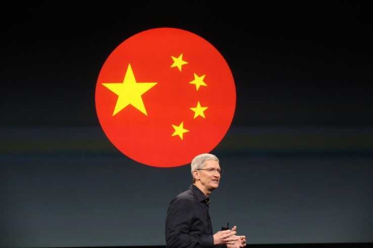 Tim Cook en China