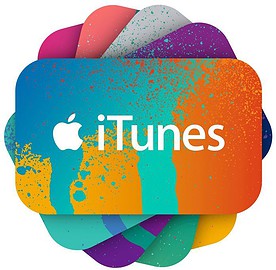 Apple iTunes giftcards