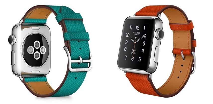 Apple Watch Hermes Simple Tour in meerdere kleuren.