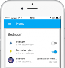 Home Assistant voor de iPhone.