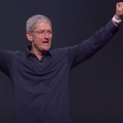 Tim Cook op WWDC 2015