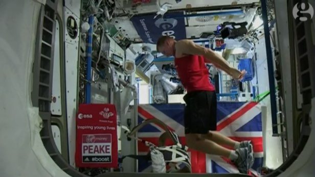 Tim Peake marathon Londen