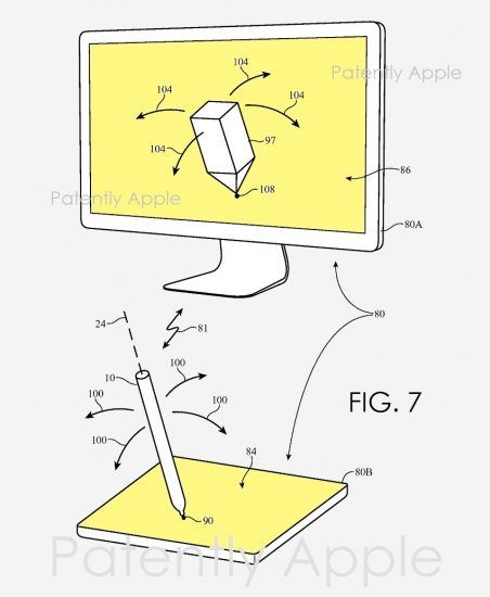 Tekenen op een Mac met een Apple Pencil.