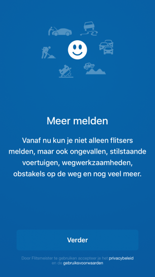 Meer melden in nieuwe versie van Flitsmeister.