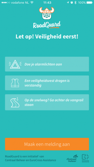 RoadGuard helpt je bij pech onderweg op de iPhone.