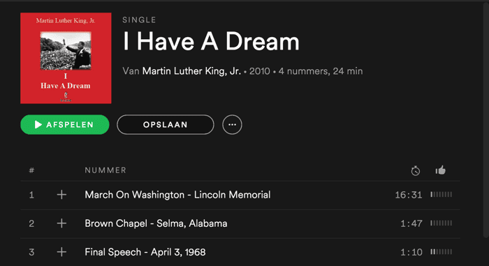 spotify-martin-luther-king