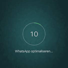 WhatsApp optimaliseren op de iPhone in het klein.