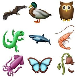 Emoji: dieren