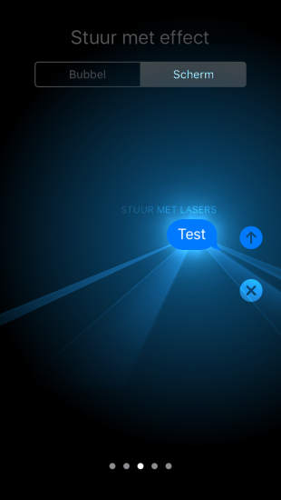 Visuele effecten meesturen met iMessage in iOS 10.