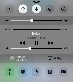 Sonos bedienen vanaf het Bedieningspaneel.