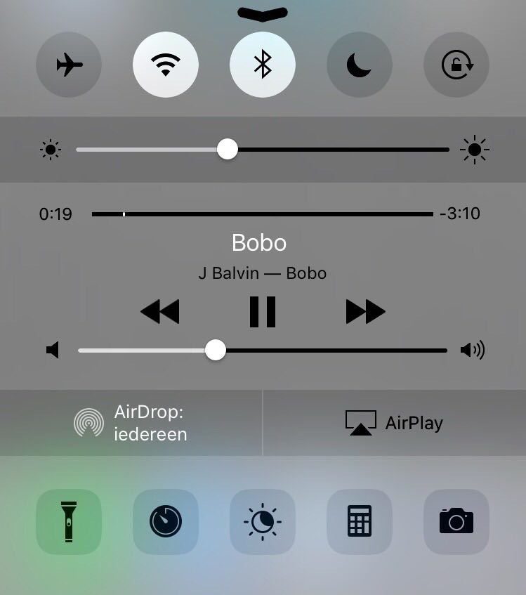 Sonos-app muziek lock screen en 3D Touch