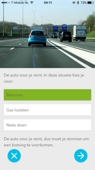 Rijbewijs Trainer-app - vragen