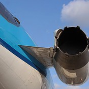 KLM vliegtuig schiphol