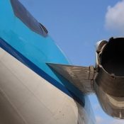 KLM vliegtuig schiphol