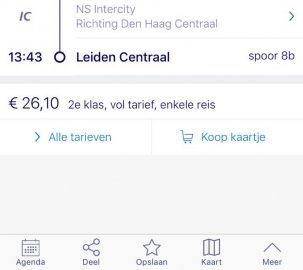 NS Reisplanner Xtra met verbeterd reisadvies