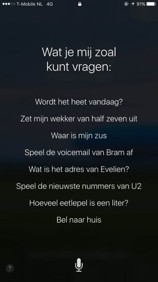 standaardvragen-siri