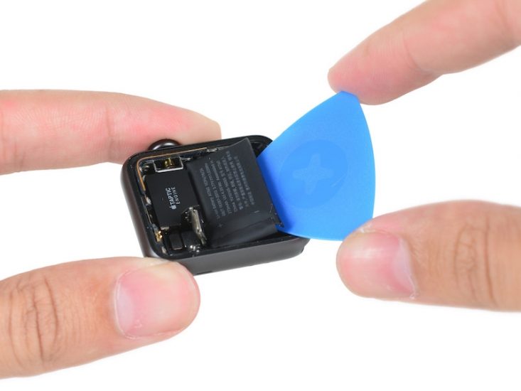 iFixit Apple Watch 2 teardown: batterij