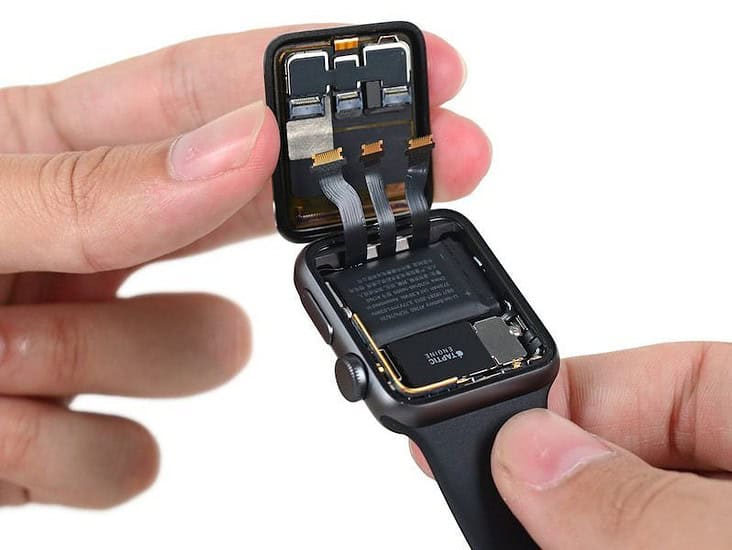 iFixit Apple Watch 2 teardown: nieuwe connectors
