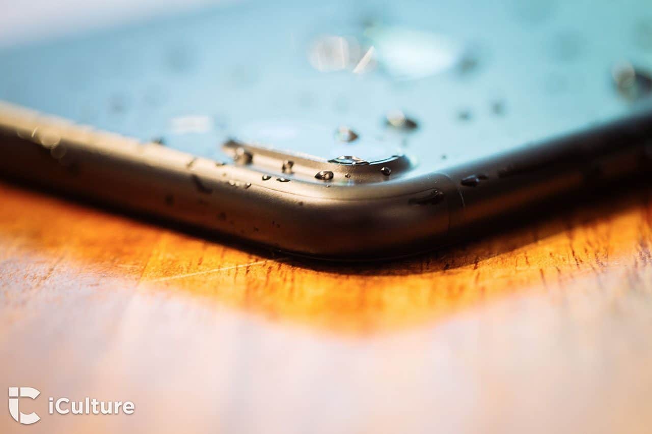 iPhone 7 review: waterdruppels rondom de camera