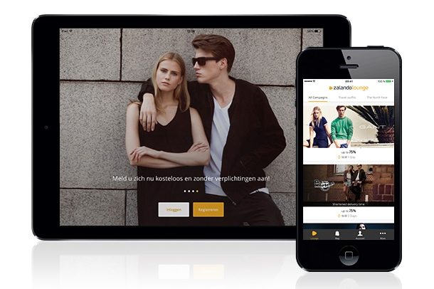 Zalando Lounge app voor iPad en iPhone