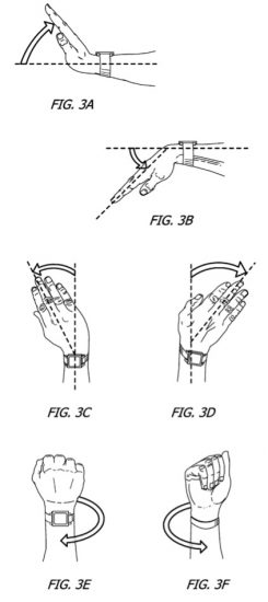 Apple Watch met handbewegingen.