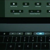 Touch Bar in MacBook Pro aanpassen.
