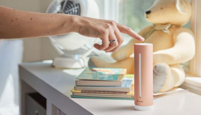 Netatmo Healthy Home Coach in de kinderkamer