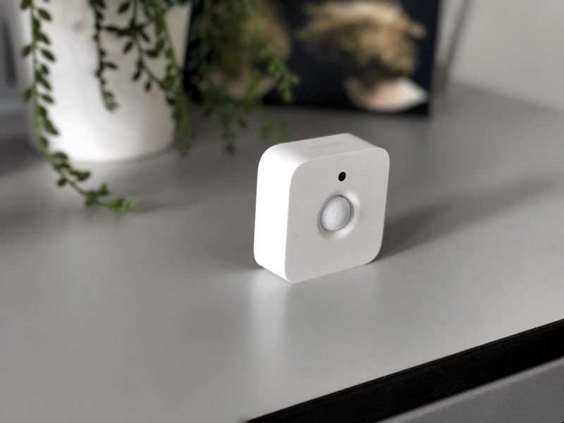 Philips Hue Motion Sensor, van de zijkant gezien