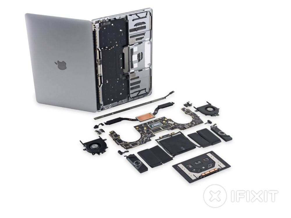 Teardown van nieuwe MacBook Pro met Touch Bar.