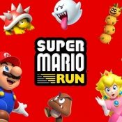 Super Mario Run met Mario, Peach, Bowser en meer.