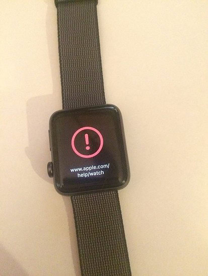Bricked Apple Watch door watchOS 3.1.1.