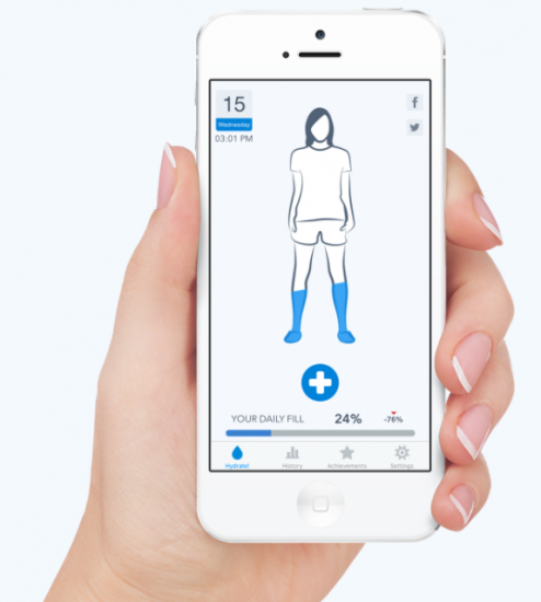 Waterminder voor iPhone, iPad en Apple Watch