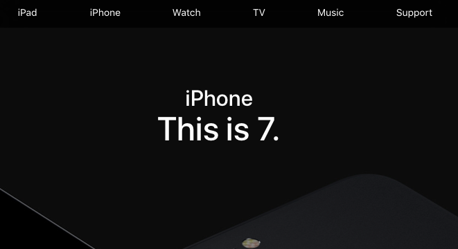Apple San Francisco-lettertype op website