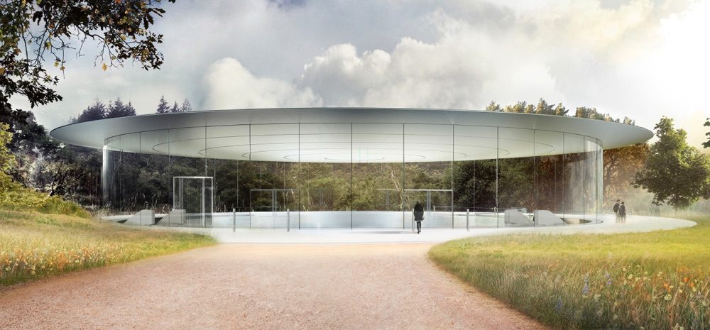 Apple Park Steve Jobs Theater.