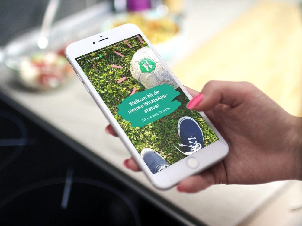 WhatsApp Status bekijken.