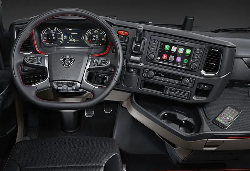 Scania gaat CarPlay inbouwen in vrachtwagens en bussen