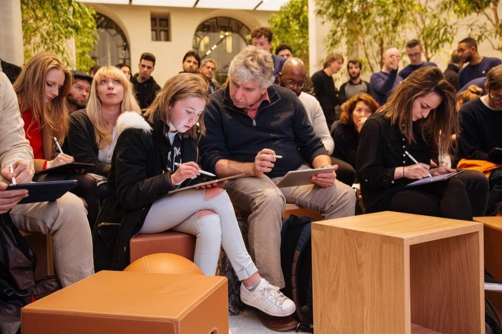 Today at Apple Store