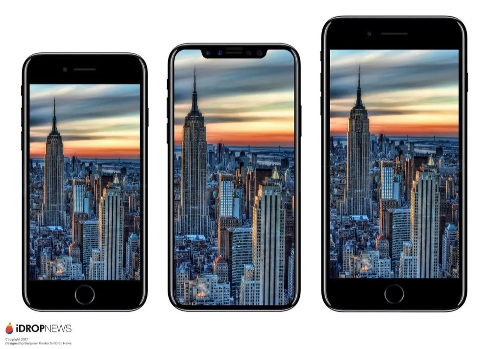 ‘Eerste gelekte onderdelen iPhone 8 en iPhone 7s laten design zien’