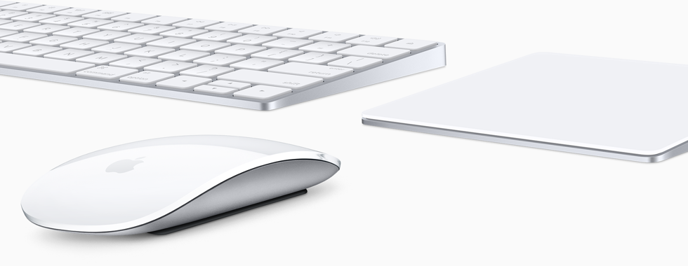 Magic Keyboard, Magic Mouse en Magic Trackpad van Apple