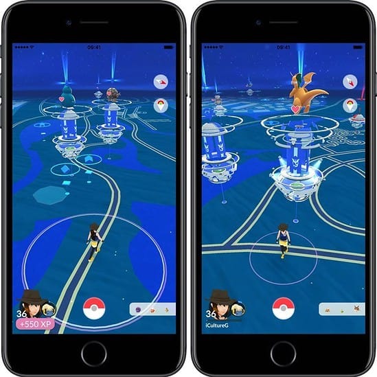 Pokémon Go: nieuwe Gyms zien er anders uit