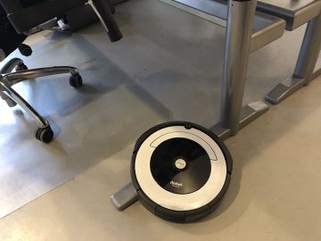 Roomba vastgelopen