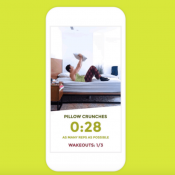 De Wakeout-app maakt je wakker met een workout