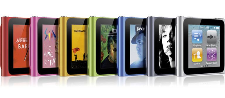 6e generatie iPod nano kleuren