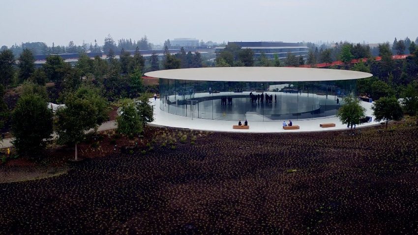 Steve Jobs Theater in september 2017.